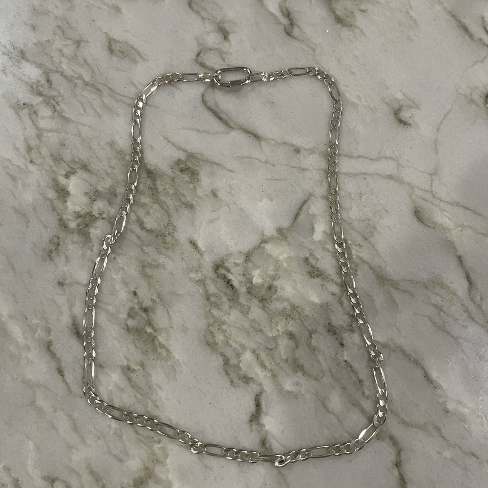 New Aurate White Gold Vermeil Chain